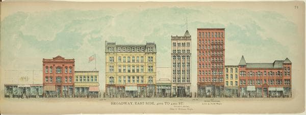 Broadway, East Side. 40th to 43rd St.