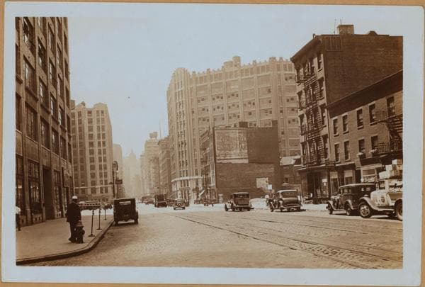 Manhattan: Hudson Street - Spring Street, 1935
