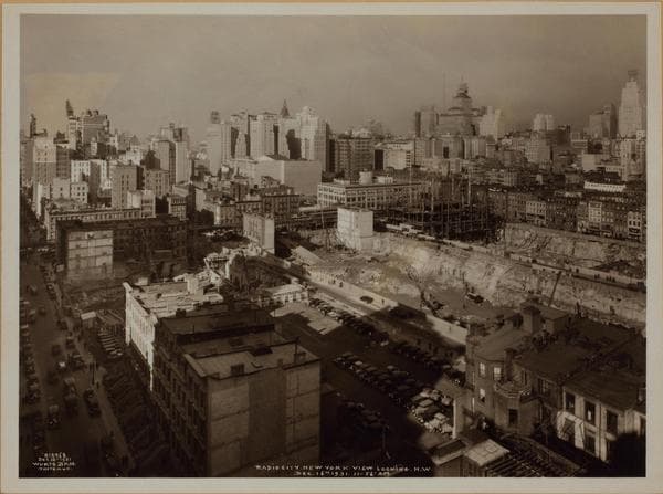 Manhattan: 6th Avenue - 48th - 51st Street, 1931