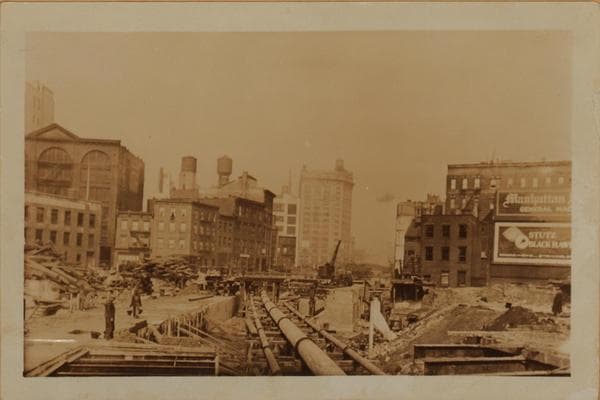 Manhattan : 6th Avenue Extension - North Canal Street., 1927–1929