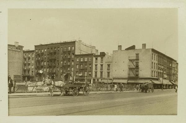 Manhattan: Avenue A - 4th Street, 1928