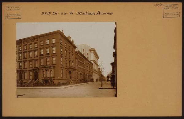 Manhattan: 37th Street - Madison Avenue, 1907