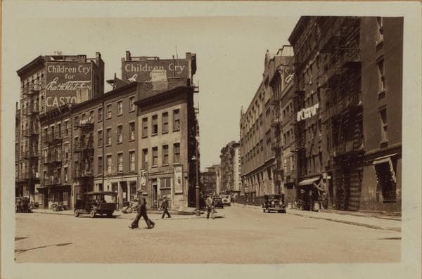 Manhattan: New Chambers Street - James Street, 1932–1934