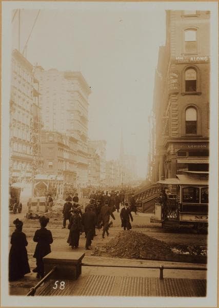 Manhattan: 5th Avenue - 42nd Street, 1900