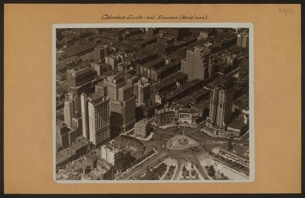 Manhattan: Columbus Circle and environs.