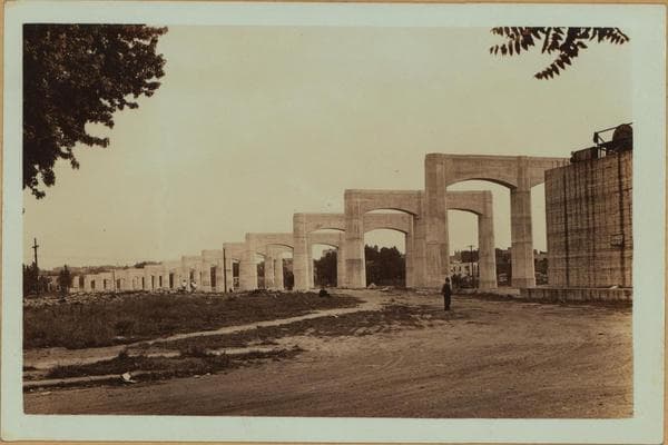 Bridges - Triborough Bridge - Queens approach., 1935