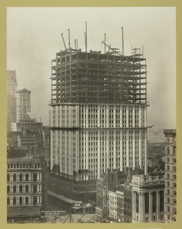 Woolworth Bldg. iron work, 1912-04-04