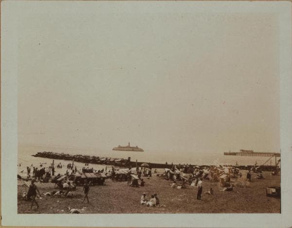 Islands - Coney Island pier., 1924