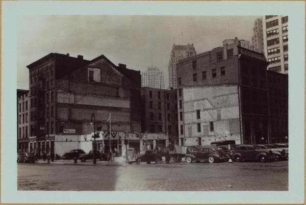 Manhattan: South Street - Wall Street, 1940