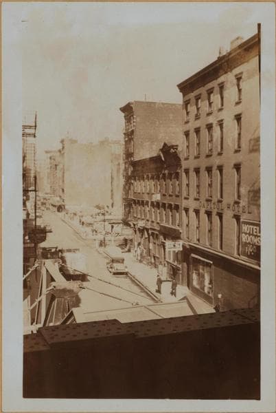 Manhattan: Houston Street (East) - 2nd Avenue, 1929