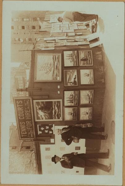 Artists and poets - Greenwich Village., 1936