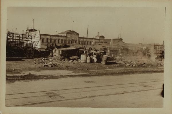 Squatters Colony opposite 521 Washington Street., 1932