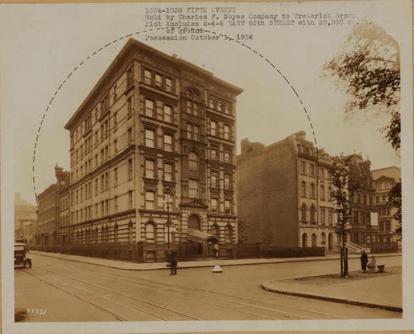 Manhattan: 5th Avenue - 84th Street, 1924