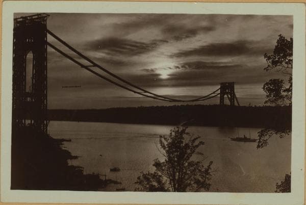 Bridges - George Washington Bridge - [Riverside Drive.], 1930–1936