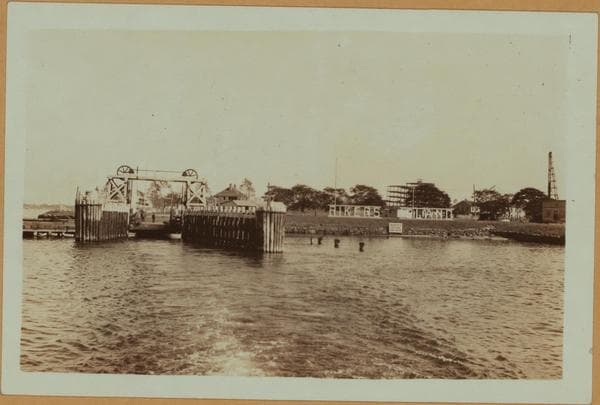 Islands - Rikers Island - [Ferry slip.], 1930–1937