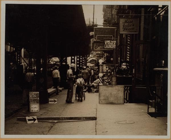 Manhattan: Greenwich Street - Morris Street, 1936