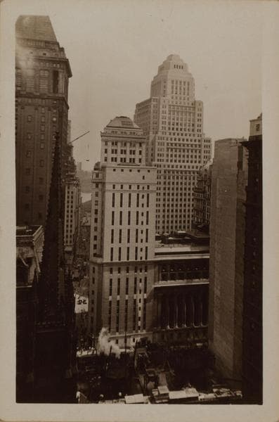 Manhattan: Broadway - Wall Street, 1929