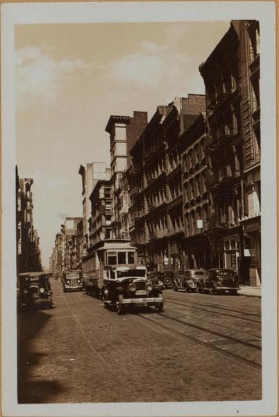 Manhattan: Broadway - Howard Street, 1936