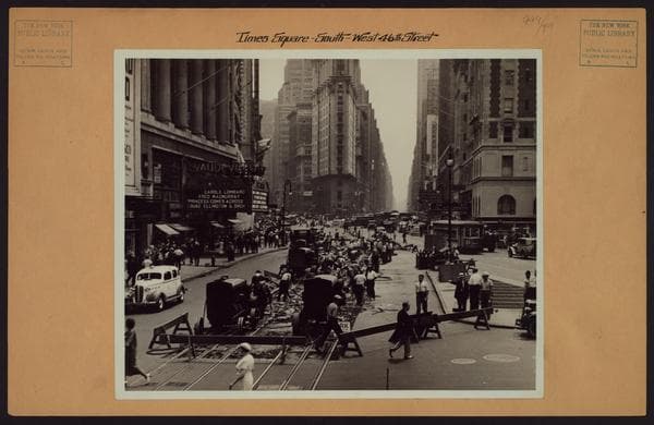 Manhattan: Broadway - 7th Avenue, 1936