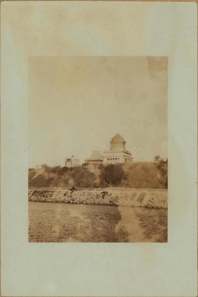North (Hudson) River - Shore and skyline - Manhattan - 59th Street - George Washington Bridge - [International House of Columbia University.], 1926