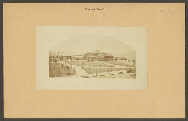 Manhattan: Battery Park - [Aquarium]., 1870