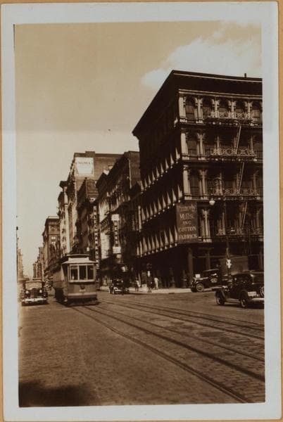 Manhattan: Broadway - Broome Street, 1935