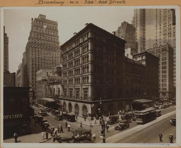 Manhattan: Broadway - 39th Street, 1928