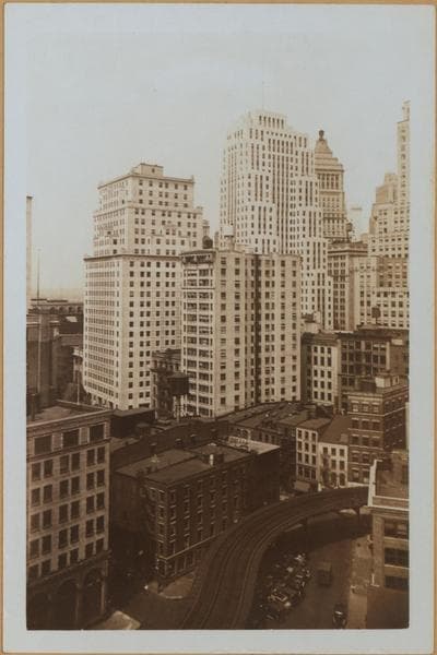 Manhattan: Coenties Slip - Front Street, 1934