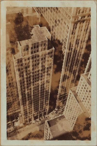 Manhattan: Nassau Street - Wall Street, 1933