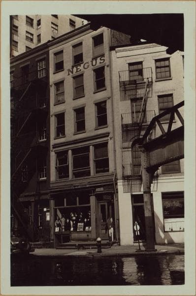Manhattan: Pearl Street - Coenties Alley, 1934
