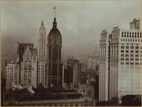 General view - Lower Manhattan (North)., 1911–1914