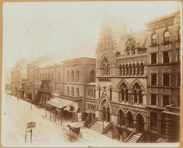 Brooklyn: Montague Street - Clinton Street, 1870