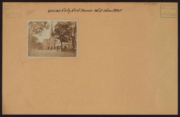 Queens: 41st Avenue - Union Street, 1922