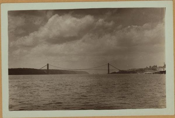 Bridges - George Washington Bridge - [Fort Lee Perry.], 1931