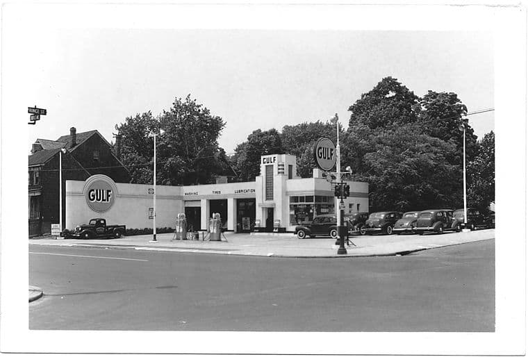 Roosevelt Avenue at Prince Street, to Northwest, Queens, 1940-06-28