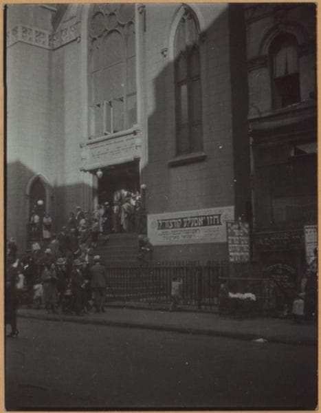 Manhattan: Norfolk Street - Broome Street, 1933