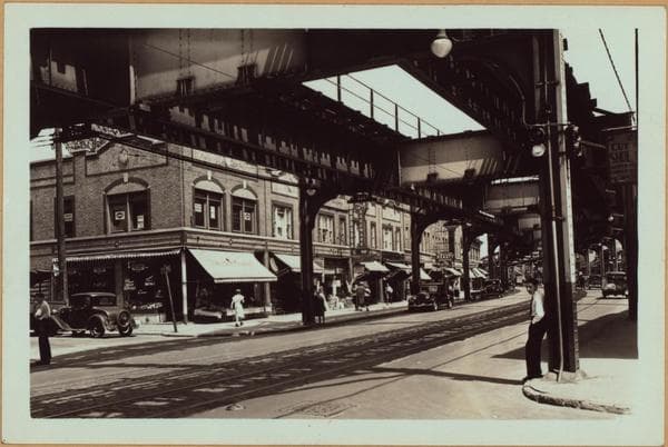 Queens: Jamaica Avenue - 108th Street, 1934