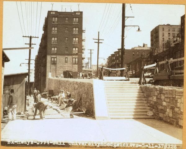 Bronx: Sedgwick Avenue - University Avenue, 1937