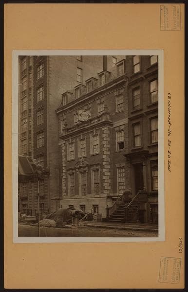 Manhattan: 62nd Street (East) - Madison Avenue, 1916