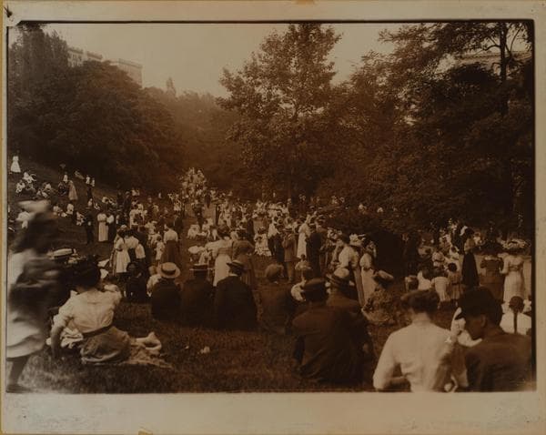 Music - Municipal music program - [Morningside Park band concert.]