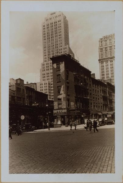 Manhattan: Greenwich Street - West Broadway, 1939