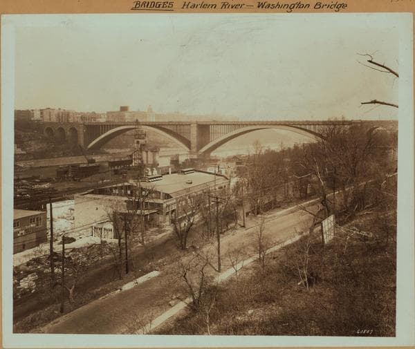Bridges - Washington Bridge [Harlem Bridge] - Harlem River., 1928
