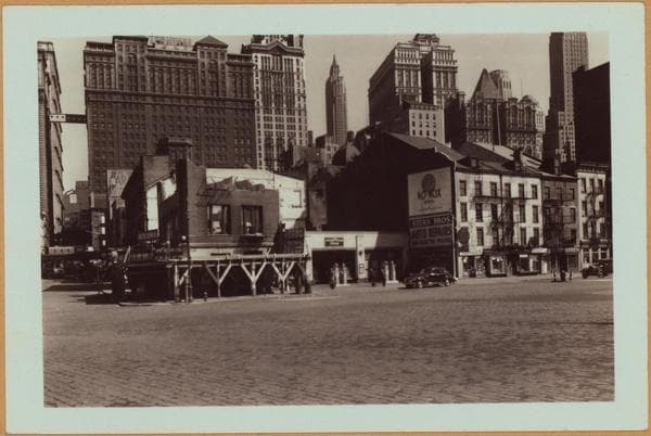 Manhattan: West Street - Dey Street, 1940