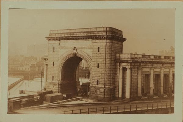 Bridges - Manhattan Bridge - [Manhattan gateway.], 1925–1929