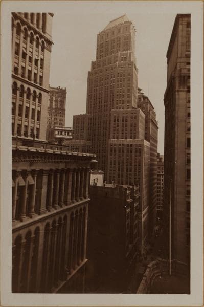 Manhattan: Beaver Street - William Street, 1929