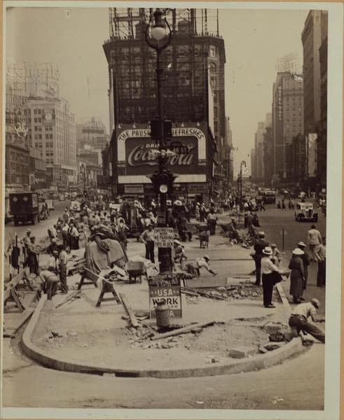 Manhattan: Broadway - 46th Street, 1936
