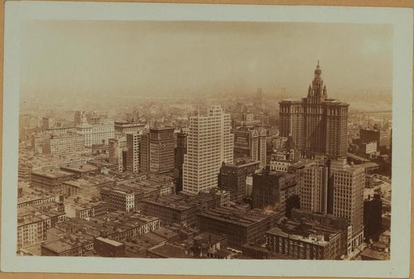 General view - [Manhattan - West Street - Between Vesey and Barcley Streets (Northeast).], 1930