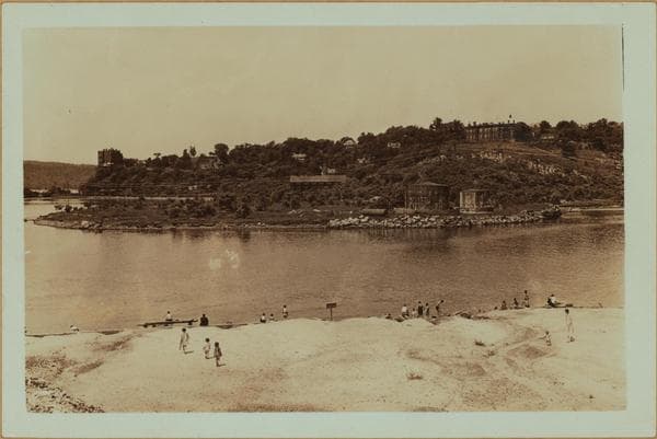 Harlem River - Bronx - Spuyten Duyvil Hill., 1935