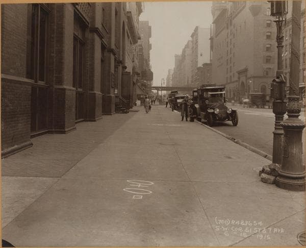 Manhattan: 7th Avenue - 51st Street, 1915