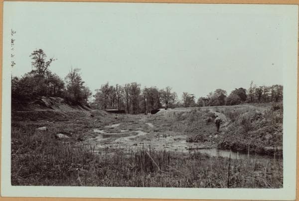 Richmond: [Staten Island] - Clove Lakes Park - Steel emplacements., 1935